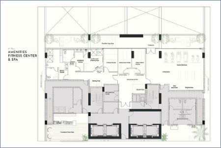 Imagen de Planta General 8-spa y amenidades - Smart Brikell Project